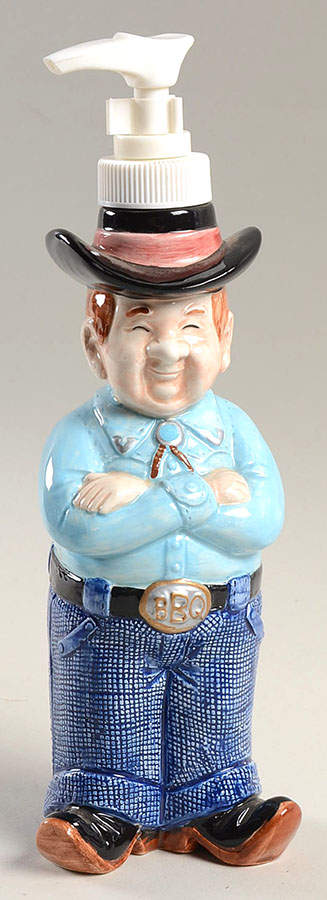 Bubba Que Lotion Dispenser by Fitz and Floyd-1