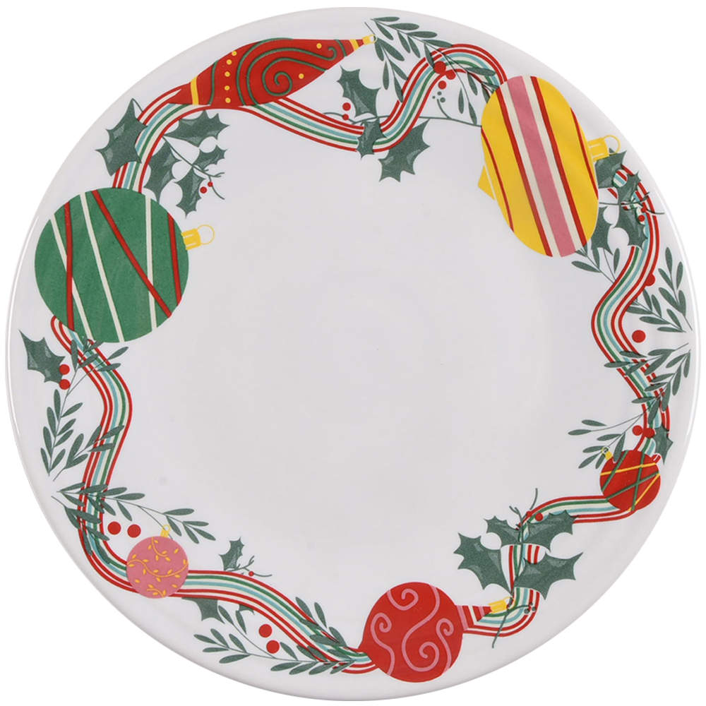 Fiesta Holiday Garland Luncheon Plate by Fiesta Tableware Company-1