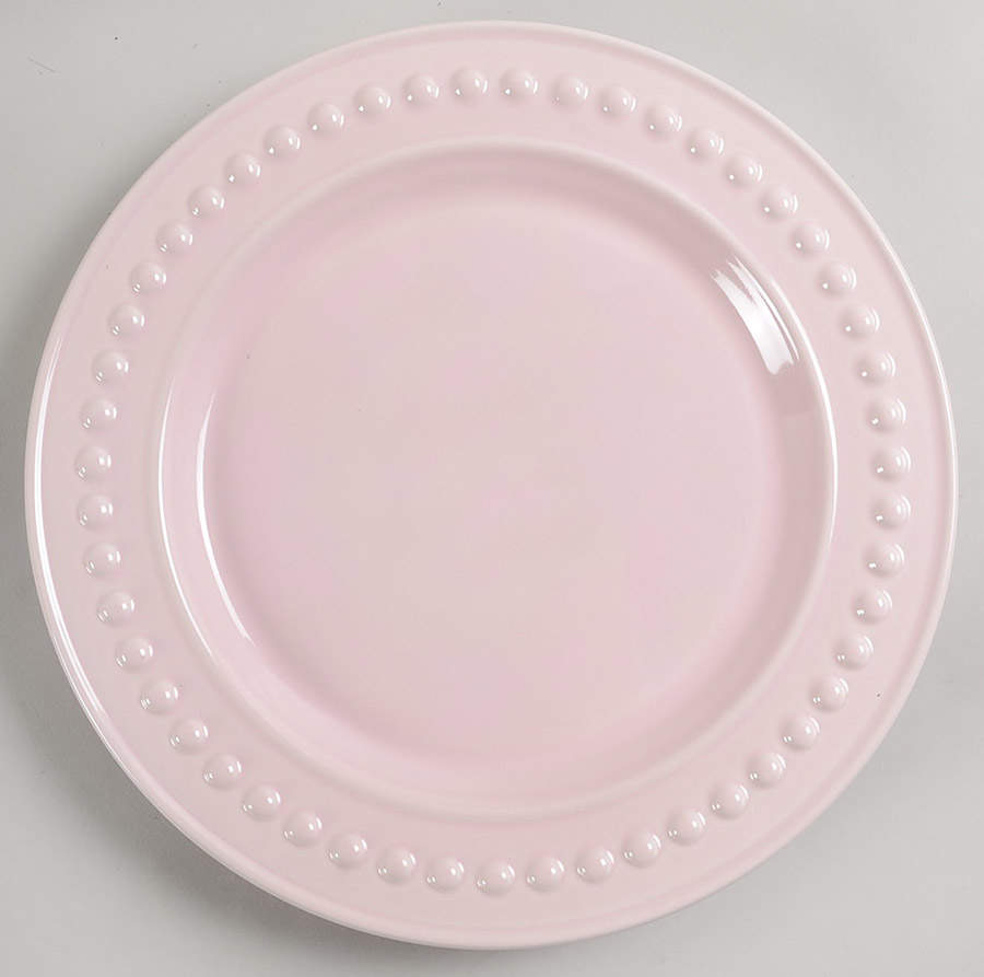 Delmar Pink Dinner Plate by Fapor (Portugal)-1