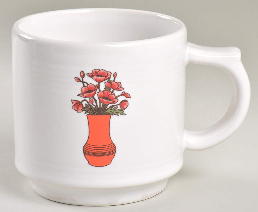 Fiesta Flowers Stackable Mug by Fiesta Tableware Company-1