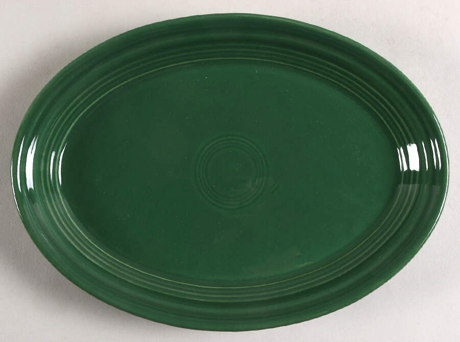 Fiesta Jade (Intro 2023) 9" Oval Serving Platter by Fiesta Tableware Company-1