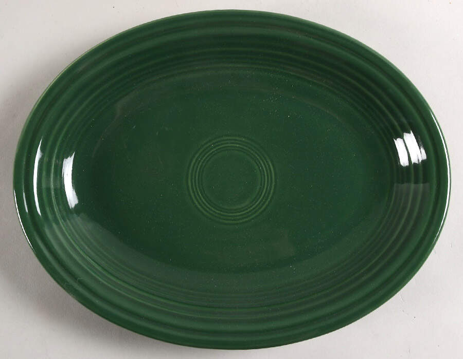 Fiesta Jade (Intro 2023) 11" Oval Serving Platter by Fiesta Tableware Company-1
