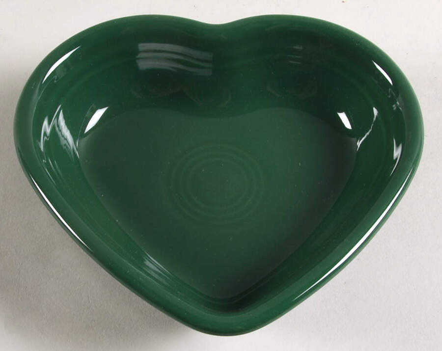 Fiesta Jade (Intro 2023) 6" Heart Shaped Bowl by Fiesta Tableware Company-1
