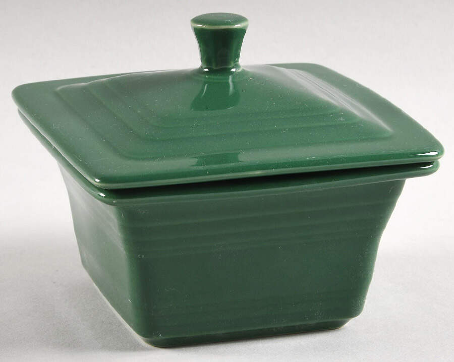 Fiesta Jade (Intro 2023) Square Box & Lid by Fiesta Tableware Company-1