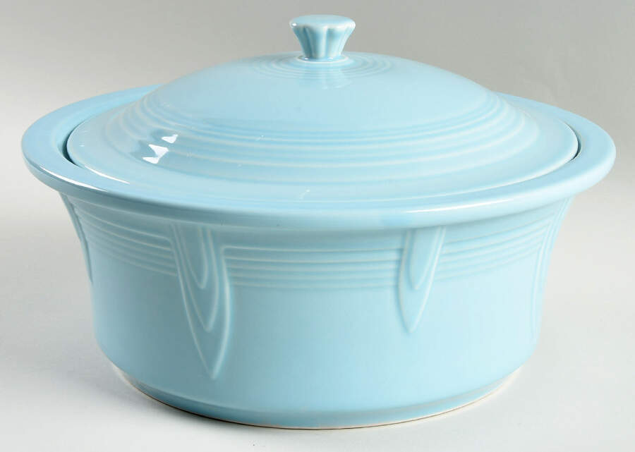 Fiesta Sky (Intro 2024) 2.5 Qt Round Covered Casserole by Fiesta Tableware Company-1