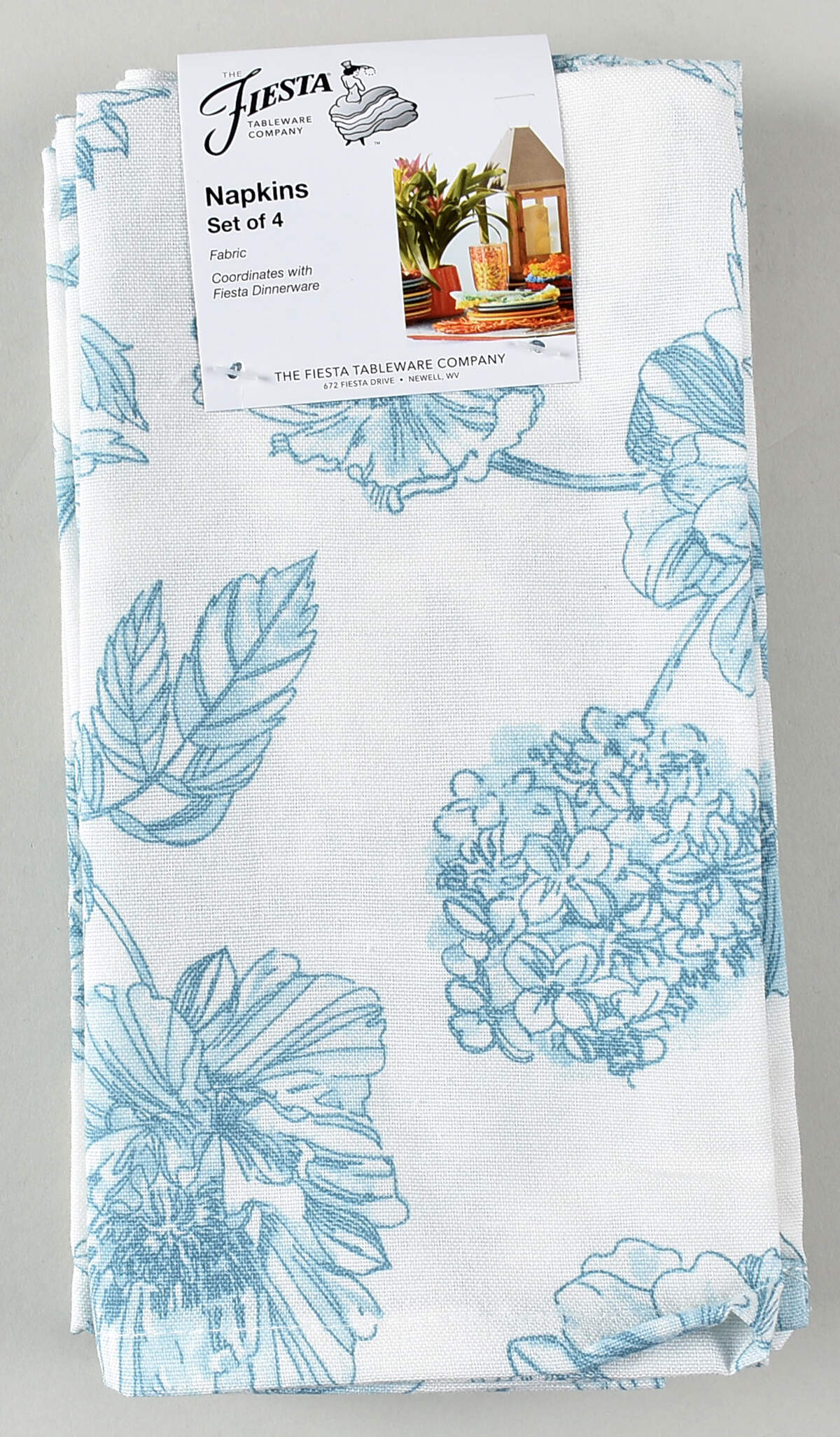Fiesta Botanical Floral Cloth Napkin - Set of 4 by Fiesta Tableware Company-1