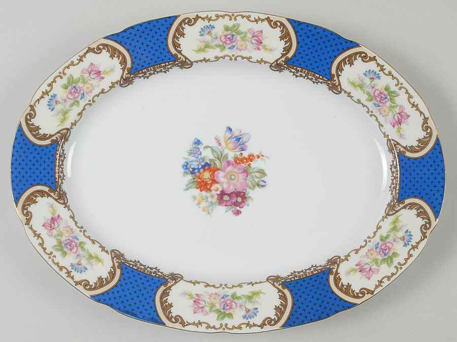 GCA2 12" Oval Serving Platter by Gold Castle-1