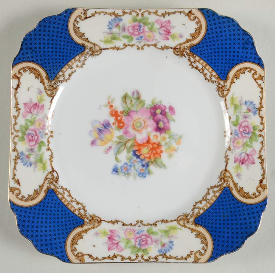 GCA2 Square Dessert Plate by Gold Castle-1