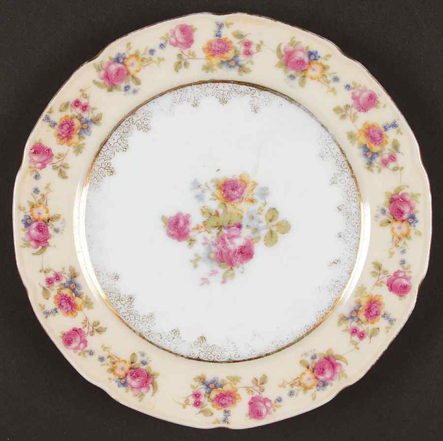 Hostess Bread & Butter Plate by Gold Castle-1