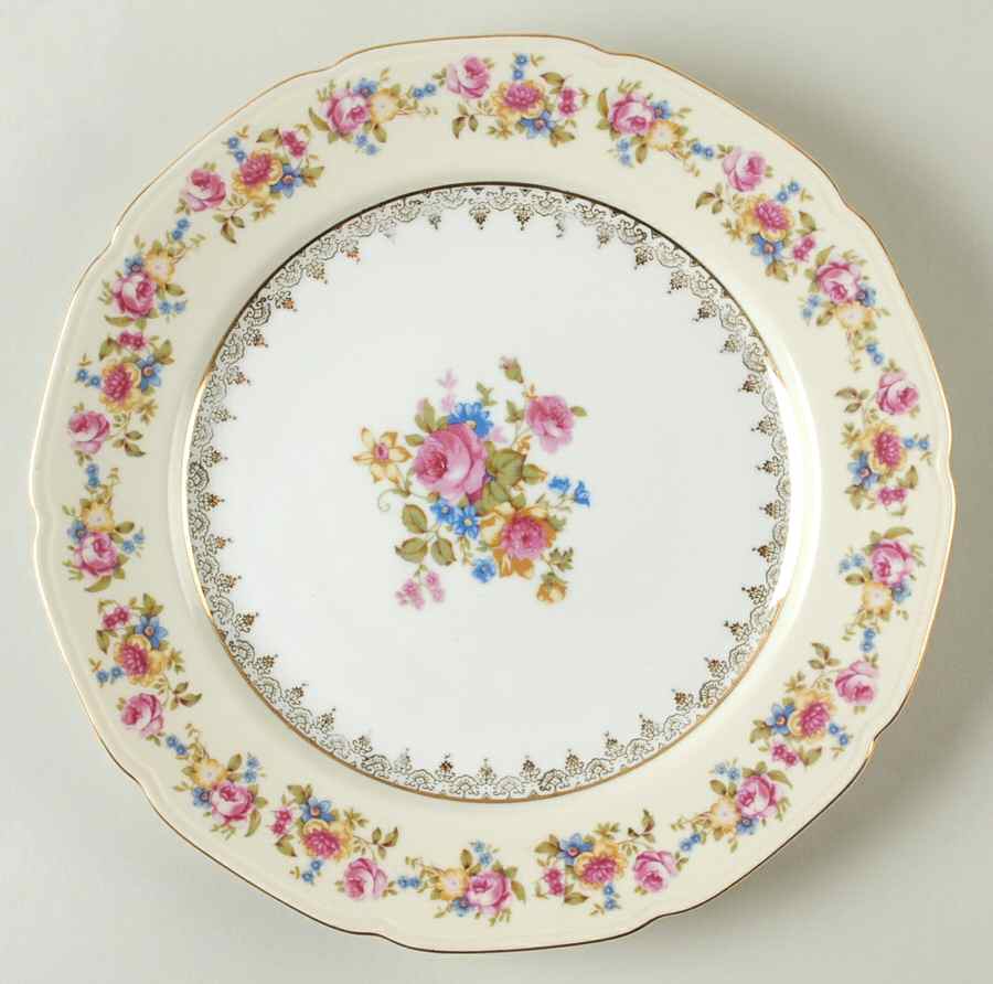 Hostess Dinner Plate by Gold Castle-1