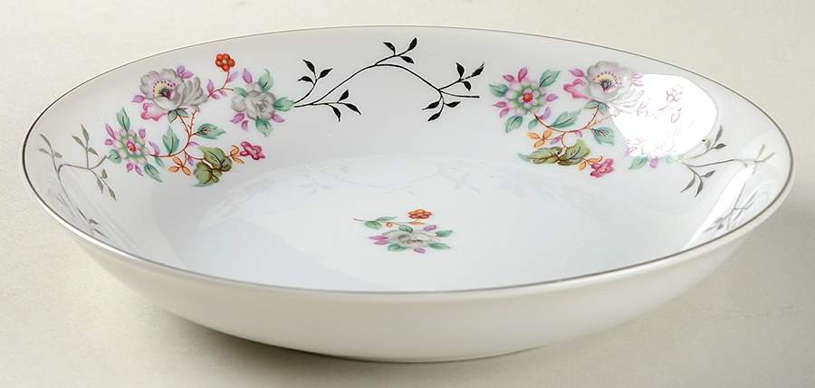 Floral Coupe Soup Bowl by Gold Coast-1