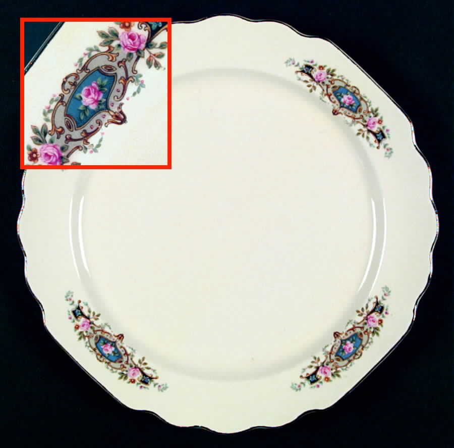 GEO22 Dinner Plate by WS George-1