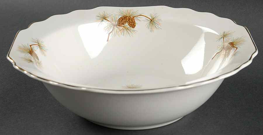 58806-4C 8" Round Vegetable Bowl by WS George-1