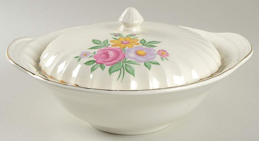 Romance Round Covered Vegetable by WS George-1