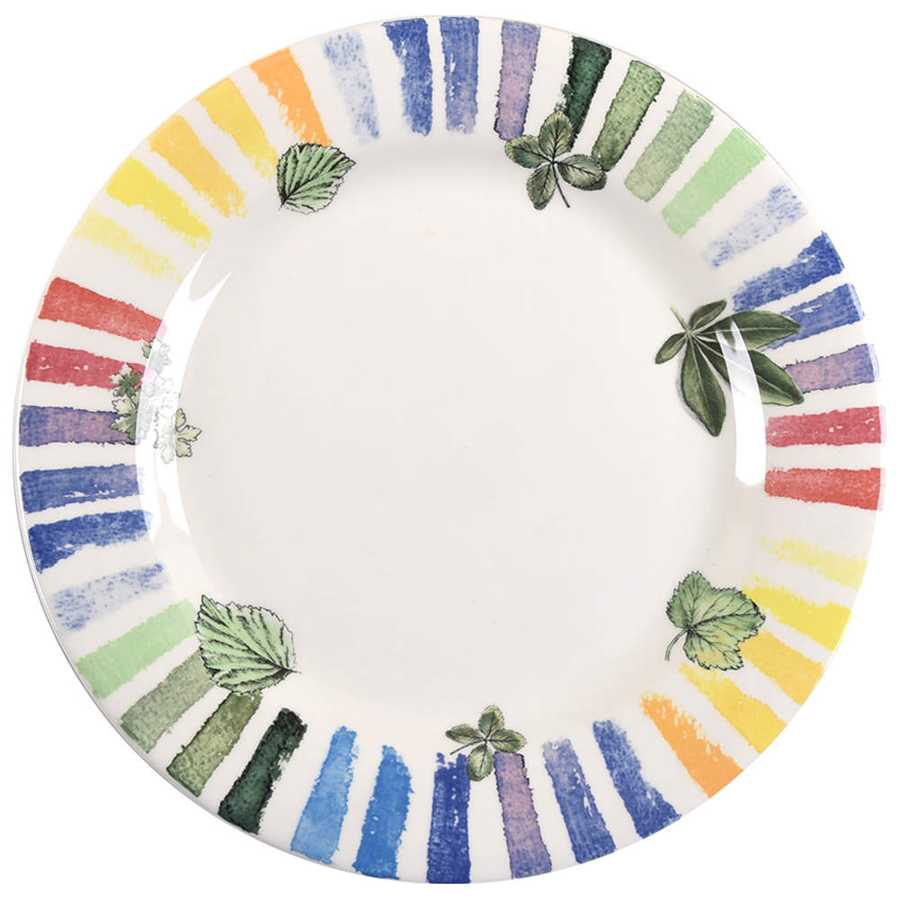 Couleurs Du Temps Dinner Plate by Faiencerie De Gien-1