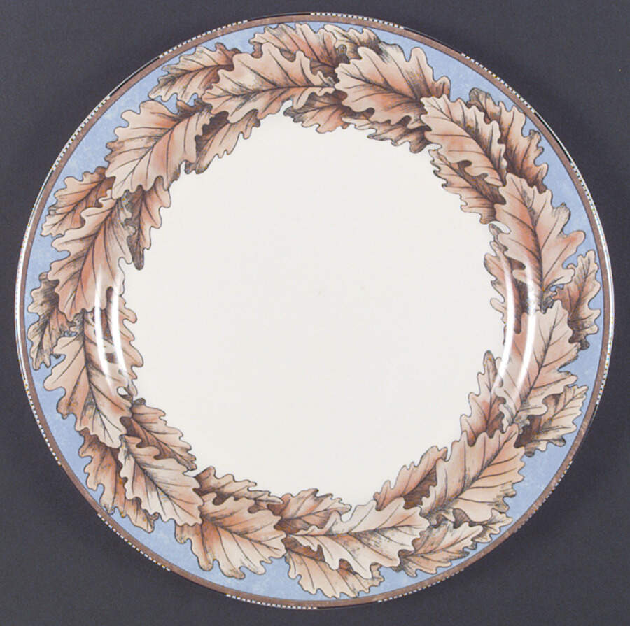 Feuilles De Chene Dinner Plate by Faiencerie De Gien-1