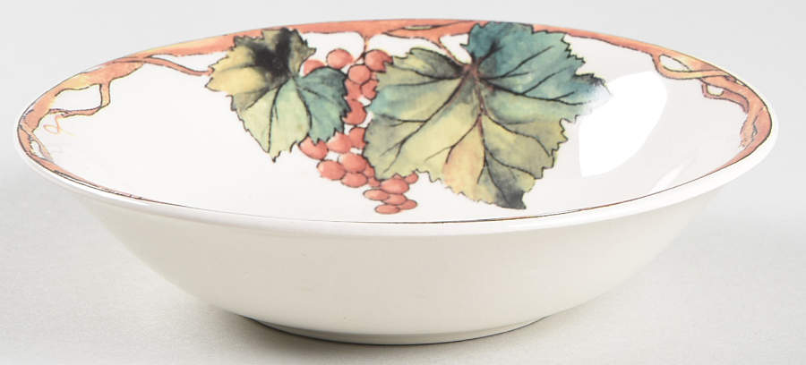 Feuillage Fruit/Dessert (Sauce) Bowl by Faiencerie De Gien-1