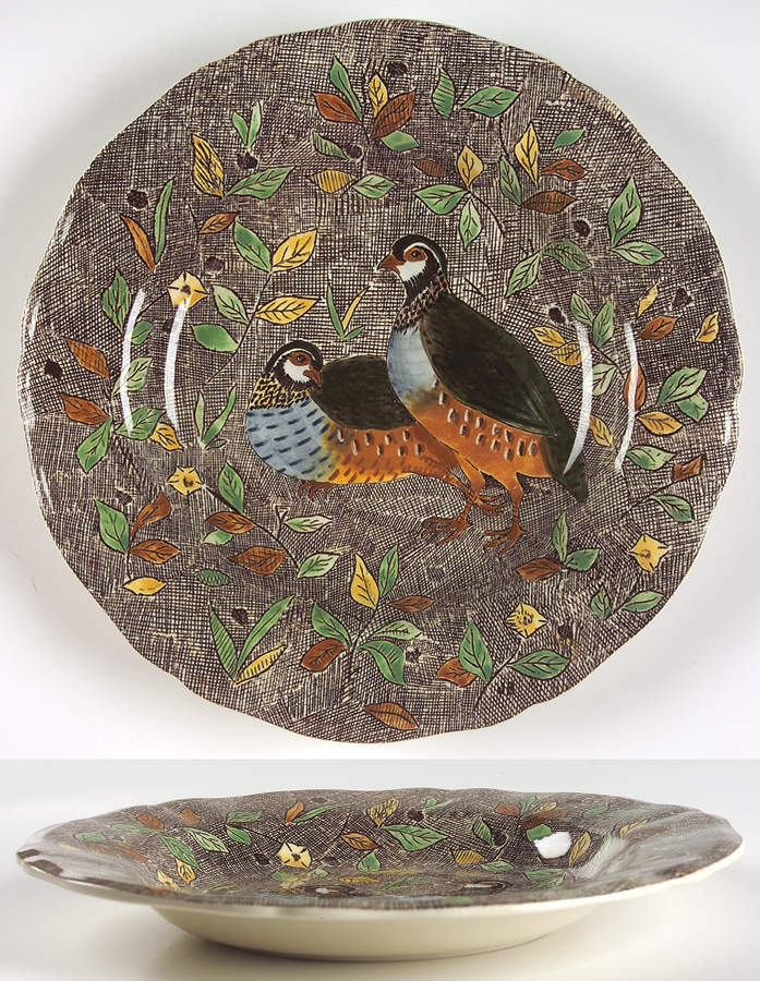 Rambouillet Large Rim Soup Bowl by Faiencerie De Gien-1