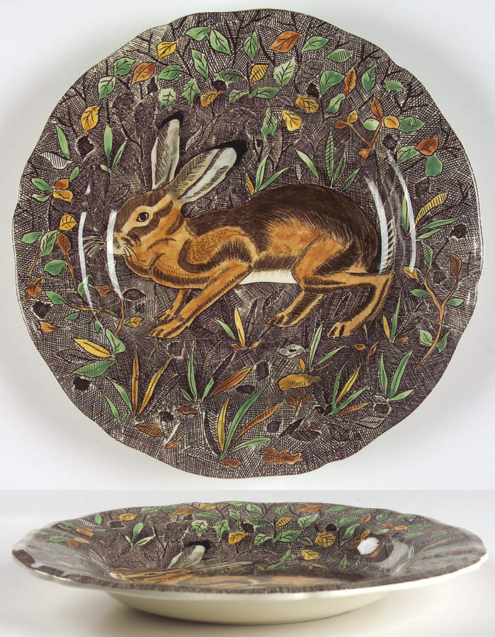 Rambouillet Large Rim Soup Bowl by Faiencerie De Gien-1