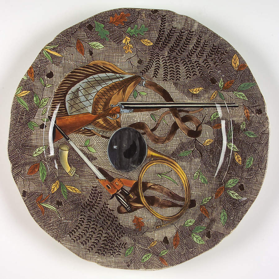 Rambouillet 13" Chop Plate (Round Platter) by Faiencerie De Gien-1