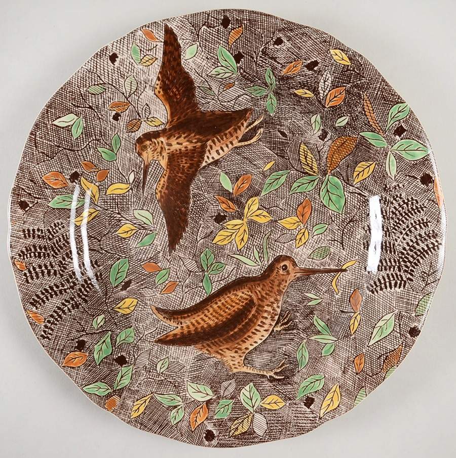 Rambouillet Dinner Plate by Faiencerie De Gien-1