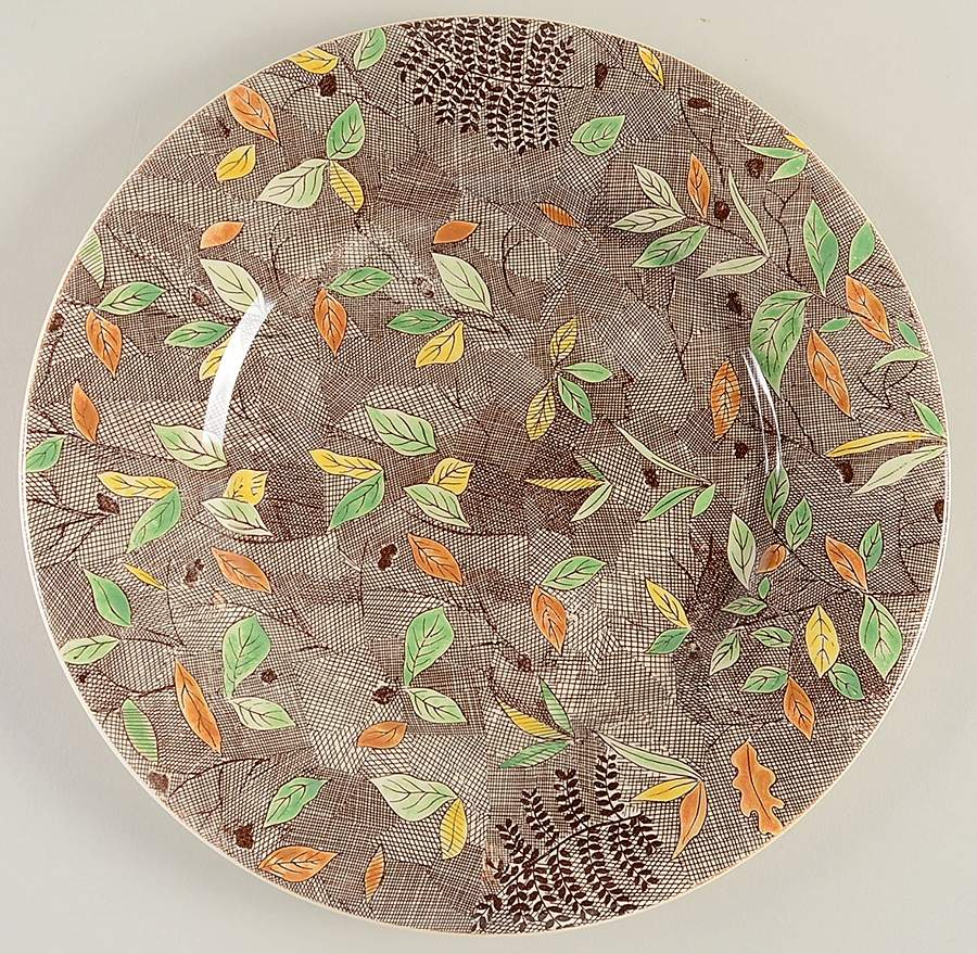 Rambouillet Service Plate (Charger) by Faiencerie De Gien-1