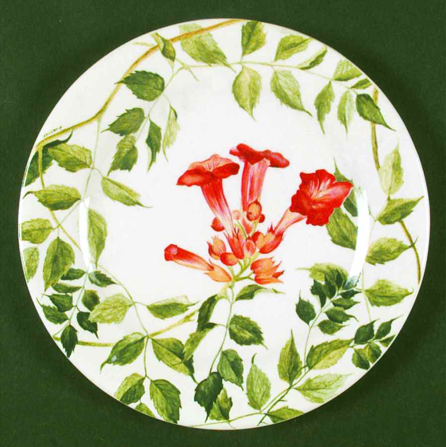 Ramades Salad Plate by Faiencerie De Gien-1