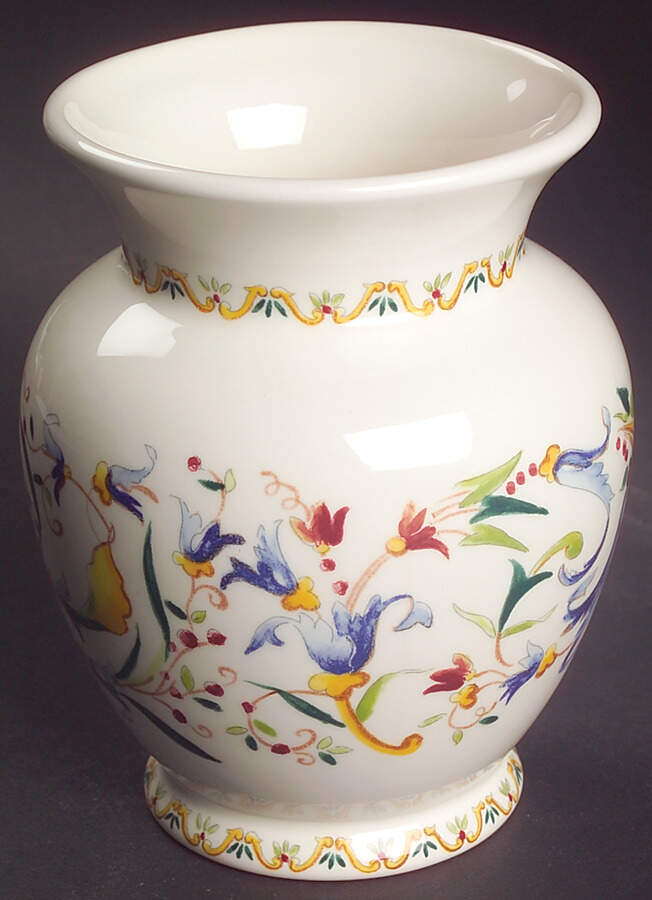 Toscana 5" Vase by Faiencerie De Gien-1