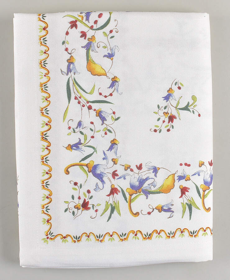 Toscana 66" X 98" Rectangular Tablecloth by Faiencerie De Gien-1