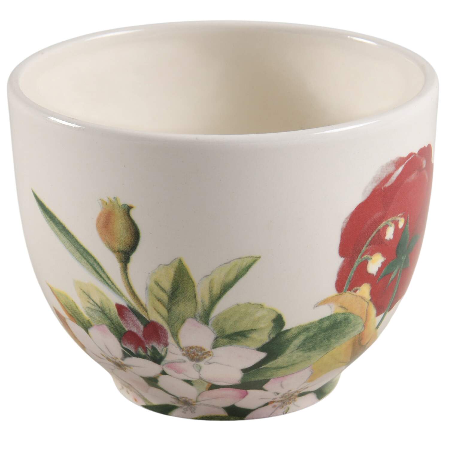 Volupte Sugar Bowl No Lid by Faiencerie De Gien-1