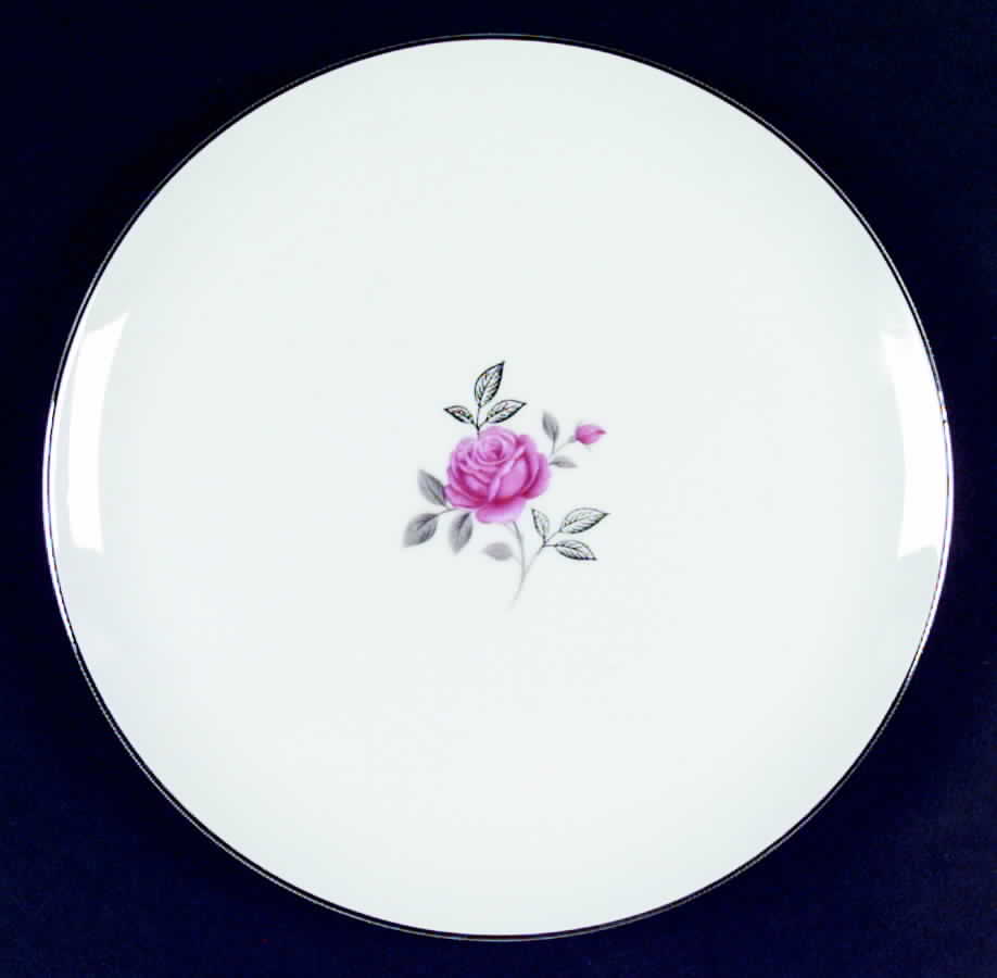 Petite Rose Dinner Plate by Gildhar-1