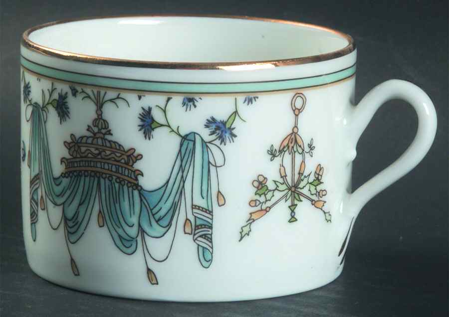 Palme Flat Cup by Ginori 1735-1
