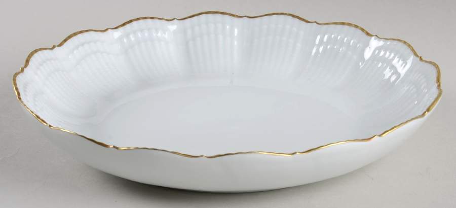 Gold Corail Coupe Soup Bowl by Giraud China-1