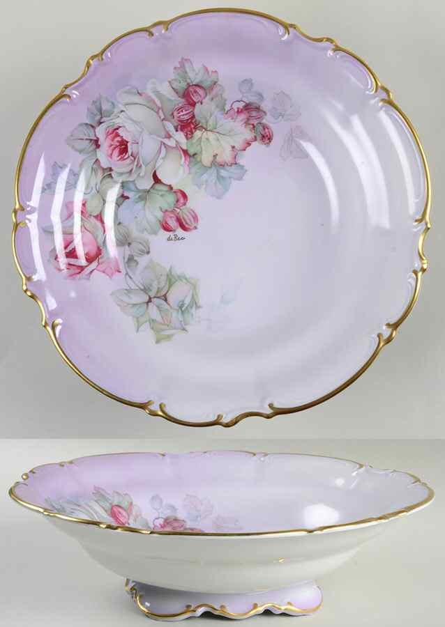 Imperial Purple 10" Round Vegetable Bowl by Parbus-1