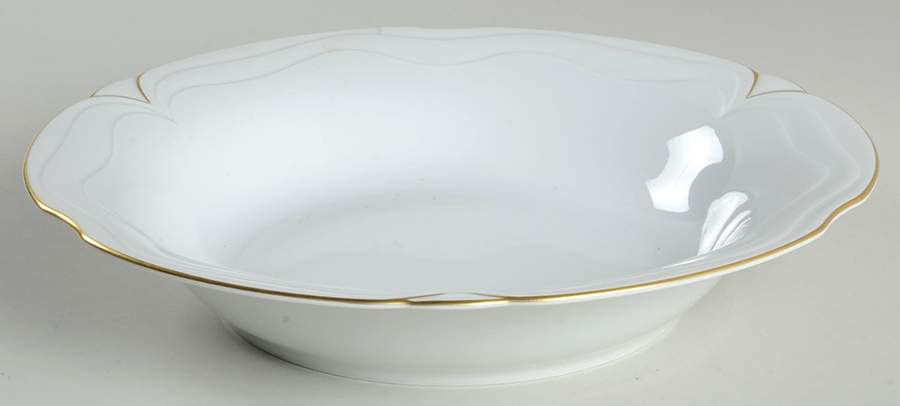 Gala (Gold Trim) 11" Round Vegetable Bowl by Goebel-1