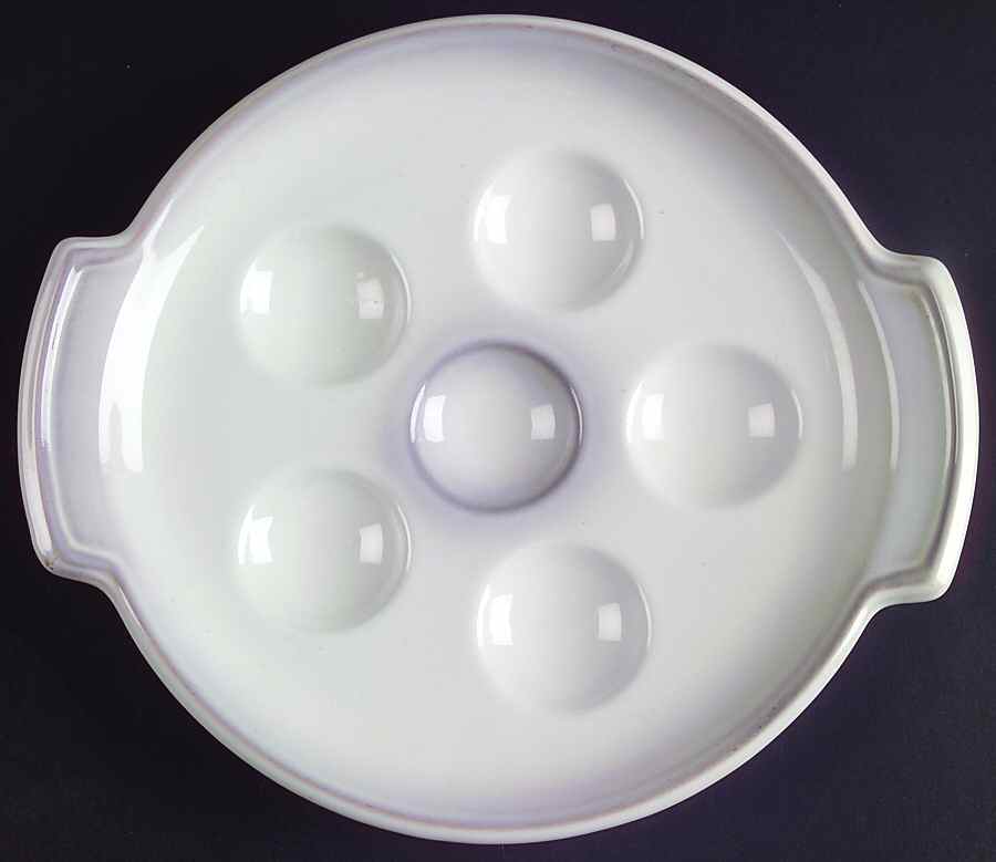 Lorraine 6 Hole Escargot/Snail Dish by Goebel-1