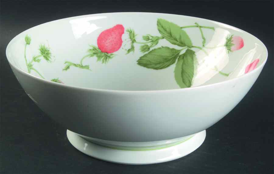 Fraise 9" Salad Serving Bowl by Bill Goldsmith-1