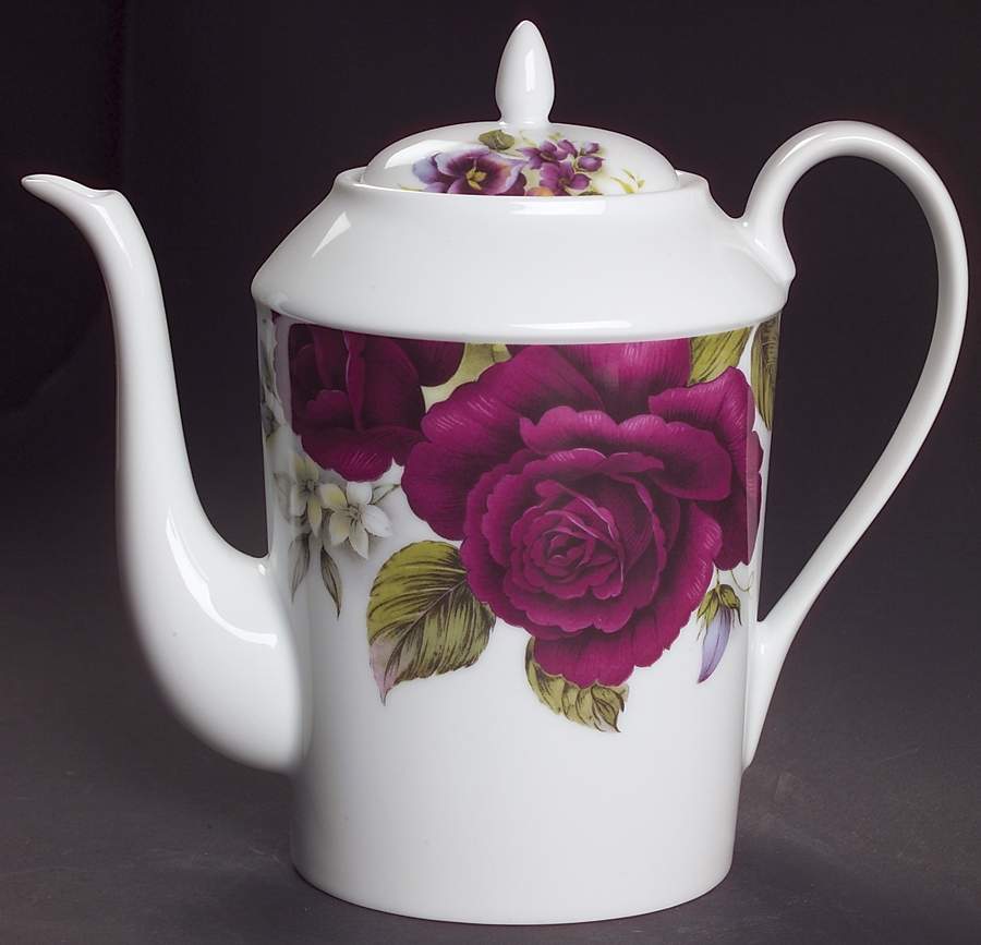 Victoria Coffee Pot & Lid by Bill Goldsmith-1