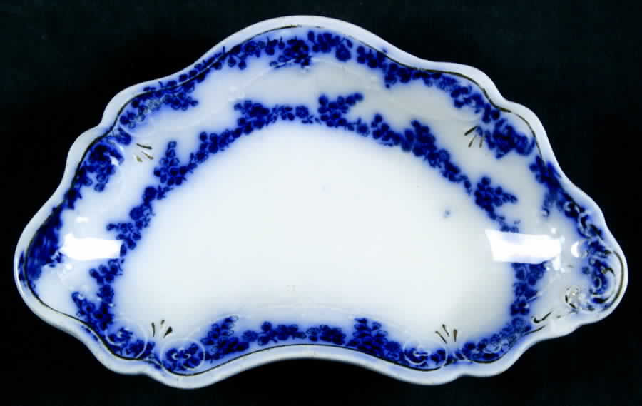 Aldine (Flow Blue) Bone Dish by Grindley-1