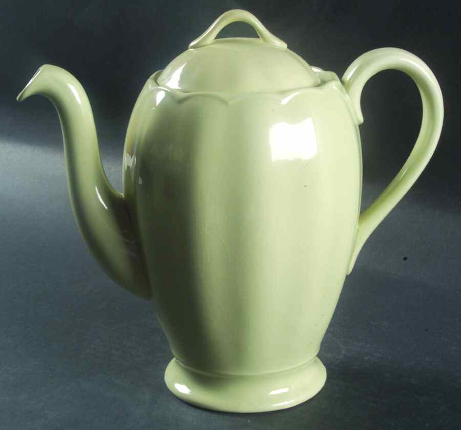 Almond Coffee Pot & Lid by Grindley-1