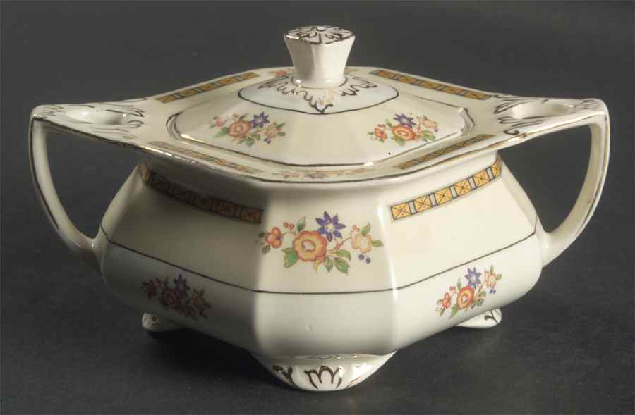 Alton Sugar Bowl & Lid by Grindley-1