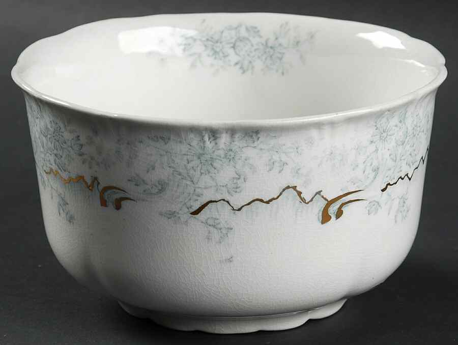Antique Green Cranberry Bowl by Grindley-1