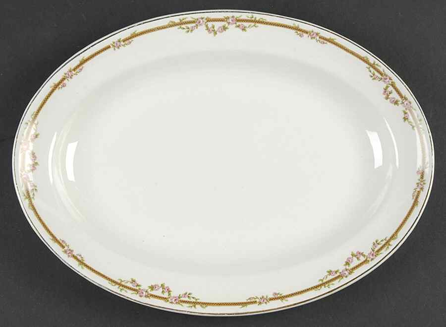 Ardmore 11" Oval Serving Platter by Grindley-1