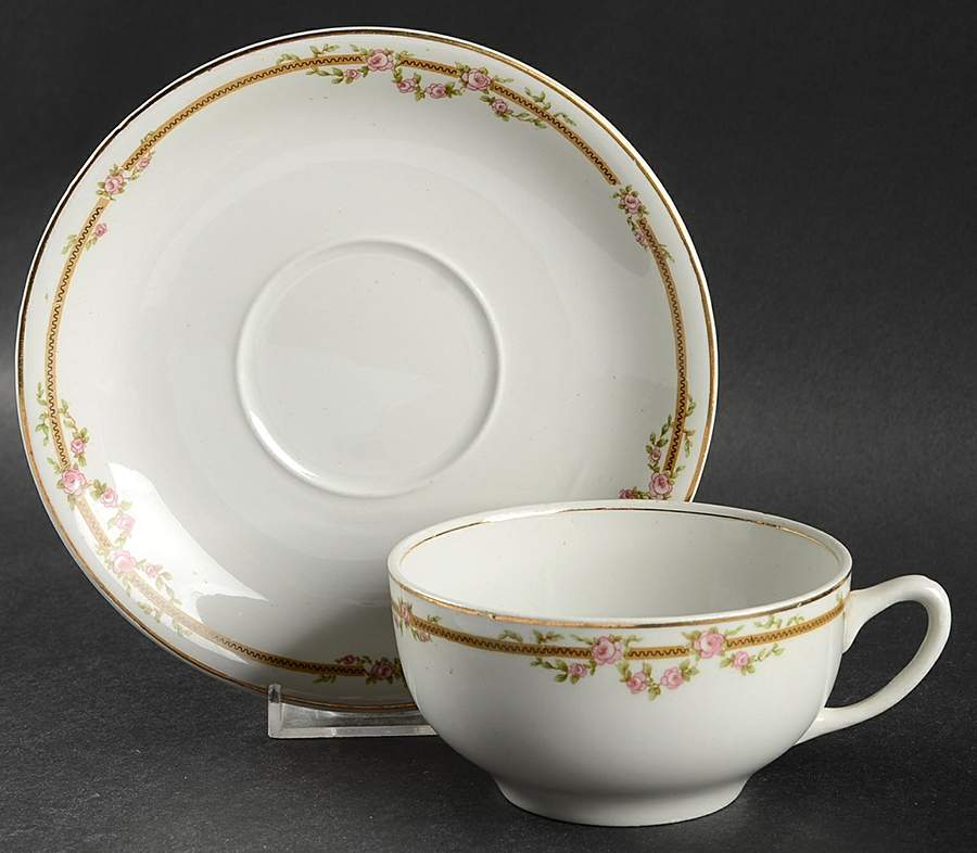 Ardmore Oversized Cup & Saucer Set by Grindley-1
