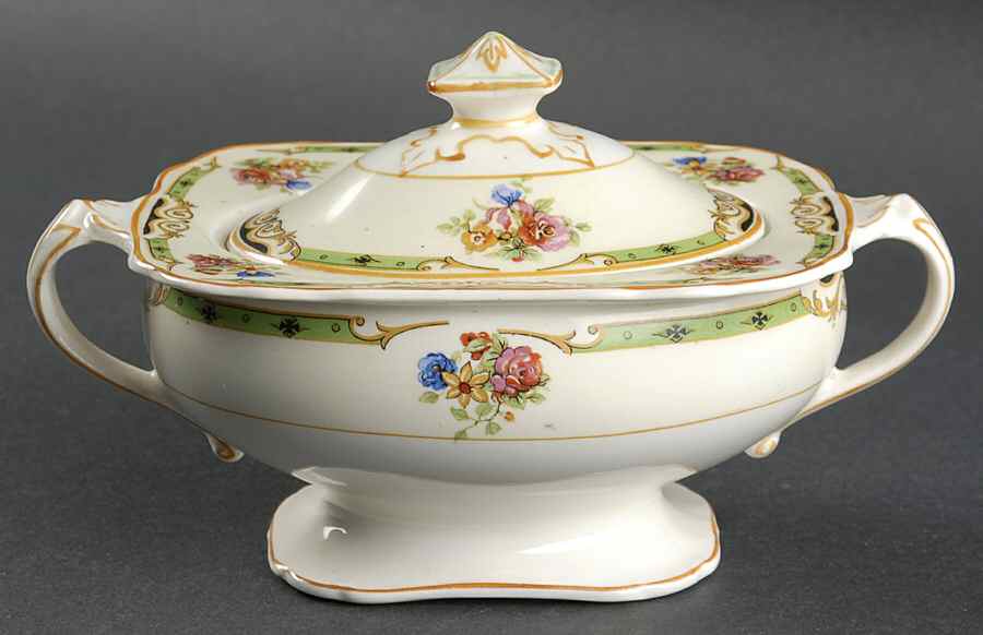 The Astoria Sugar Bowl & Lid by Grindley-1