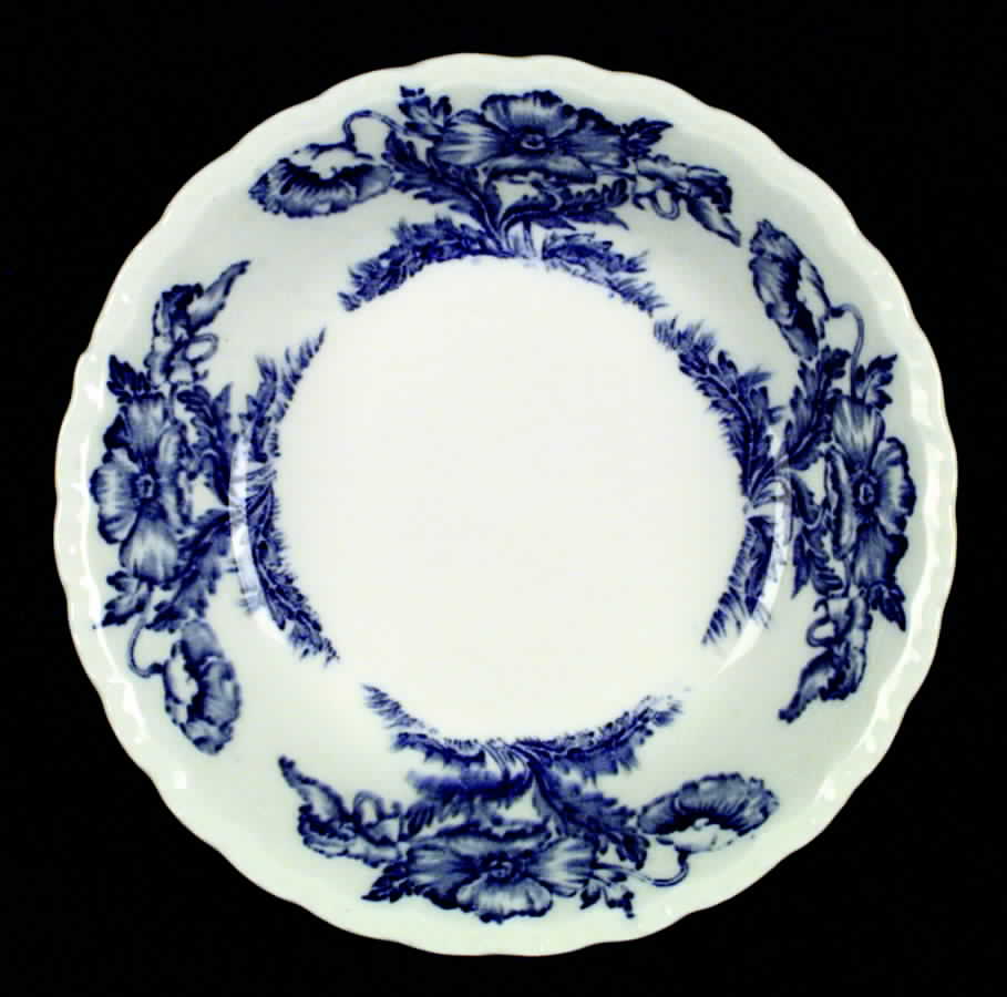 The Atlas Blue (Duchess) Fruit/Dessert (Sauce) Bowl by Grindley-1