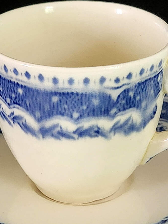 Avon Blue (Earthenware) Demitasse Cup by Grindley-1