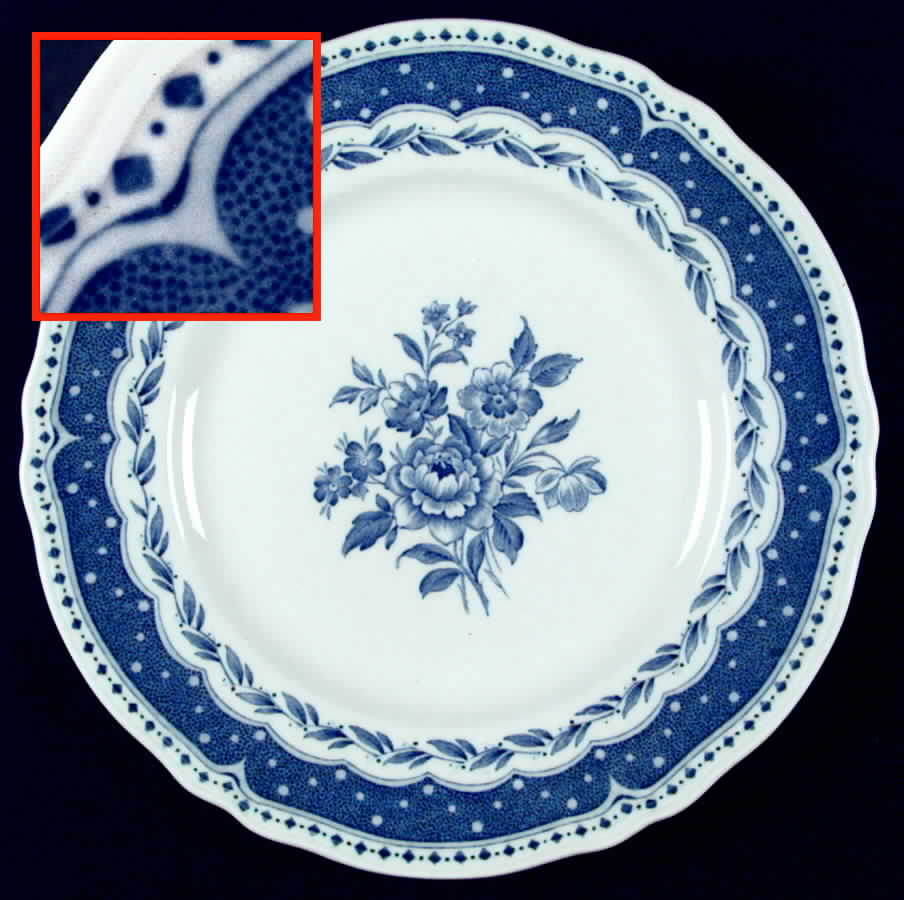 Avon Blue (Earthenware) Dinner Plate by Grindley-1