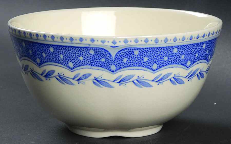 Avon Blue (Earthenware) Cranberry Bowl by Grindley-1