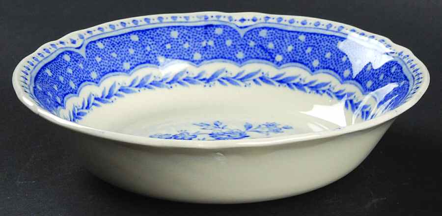 Avon Blue (Earthenware) Fruit/Dessert (Sauce) Bowl by Grindley-1